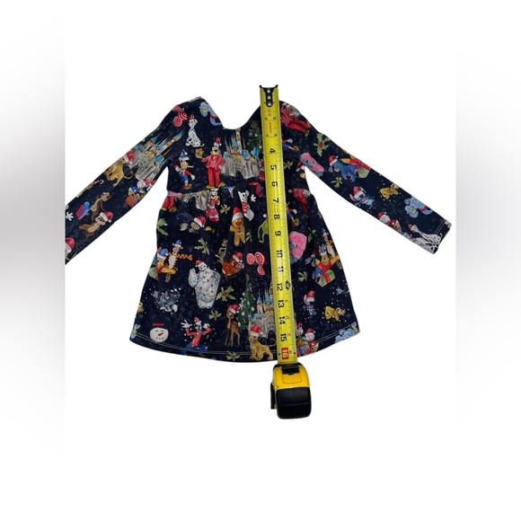 Zolie+Ro Baby Disney Long Sleeve Dress Open‎ Back - Picture 3 of 5